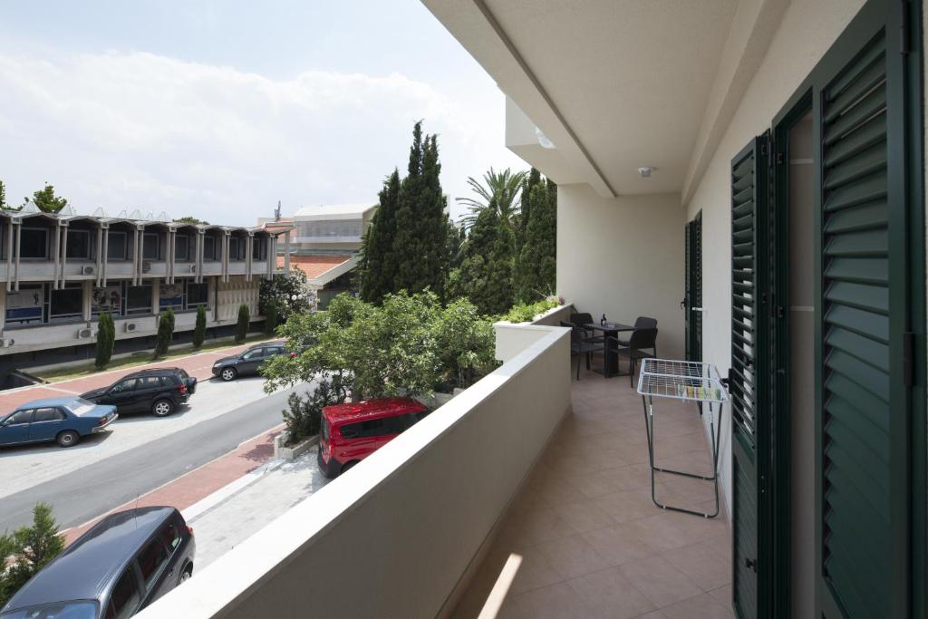 Balkón alebo terasa v ubytovaní Apartments Smokva