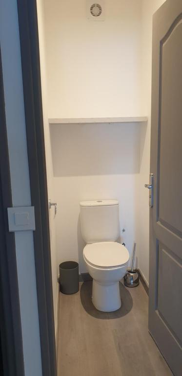 Koupelna v ubytování AU PANORAMA 1 chambre