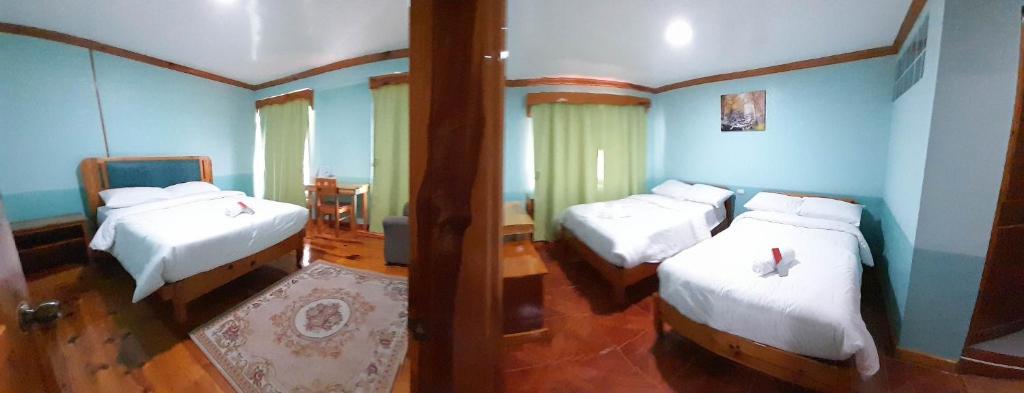Postel nebo postele na pokoji v ubytování The Lalouette Inn
