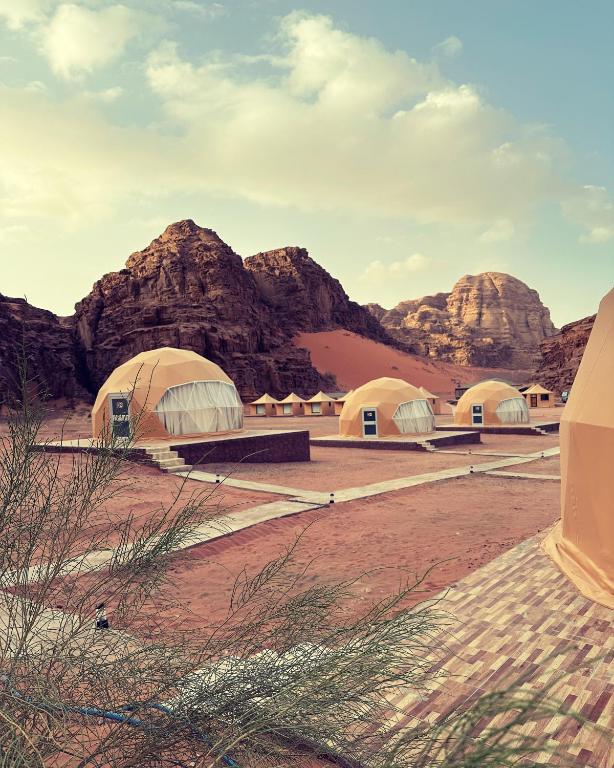 Capsule hotel Camp Emilia Rum, Wadi Rum, Jordan