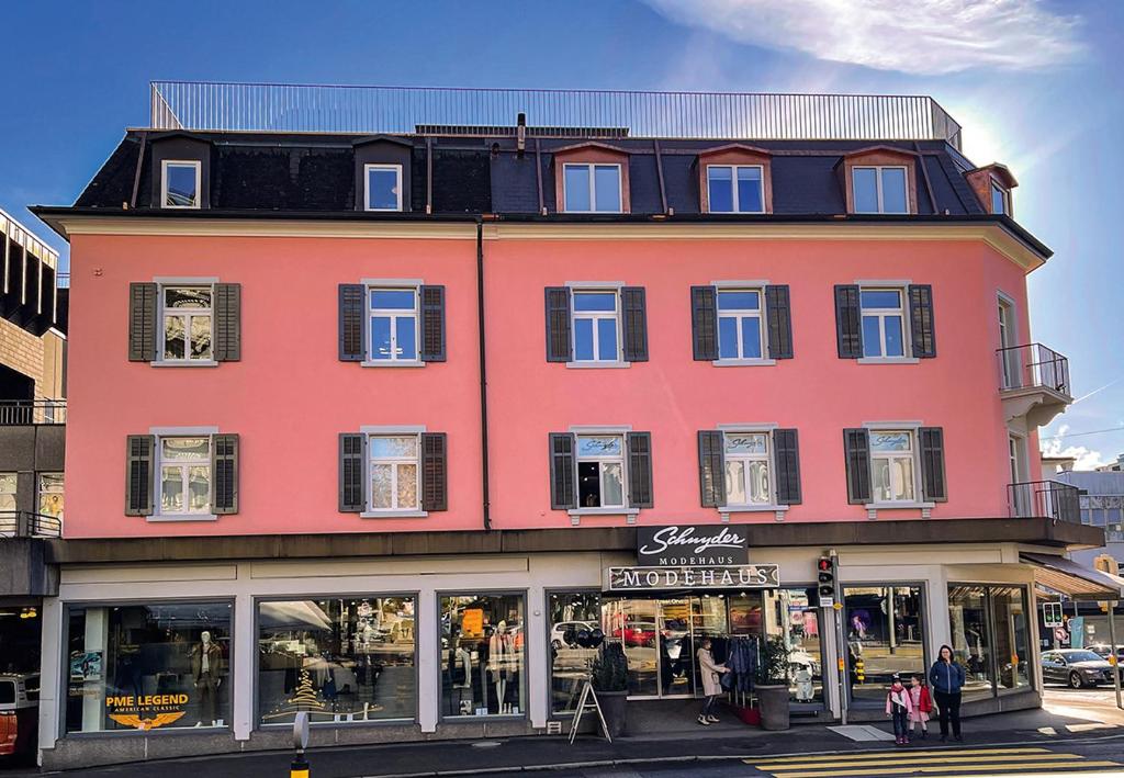Budova, kde se apartmán nachází