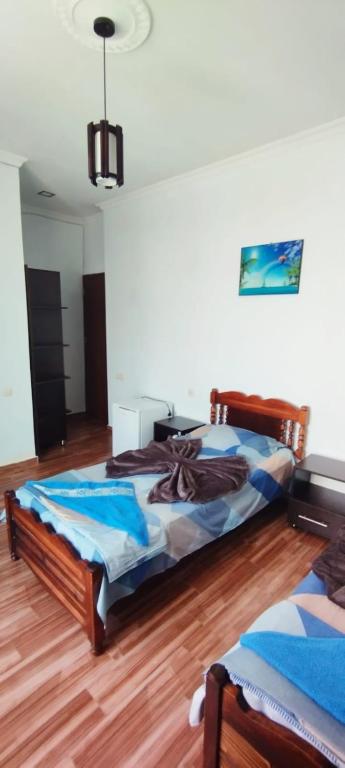 Postel nebo postele na pokoji v ubytování Hotel TWINS ANNA
