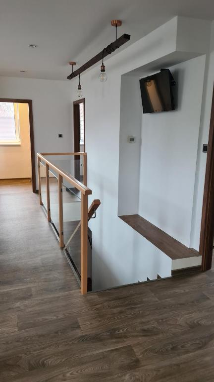 TV a/nebo společenská místnost v ubytování Apartmán Malá Valaška