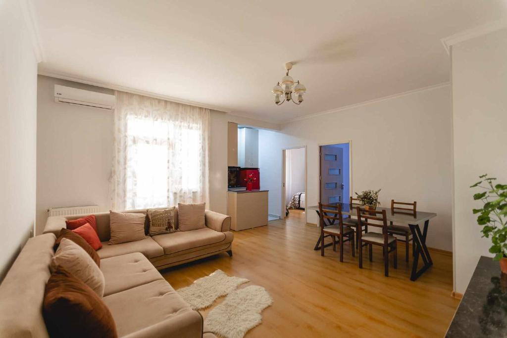 Posezení v ubytování Apartment Kutaisi 248