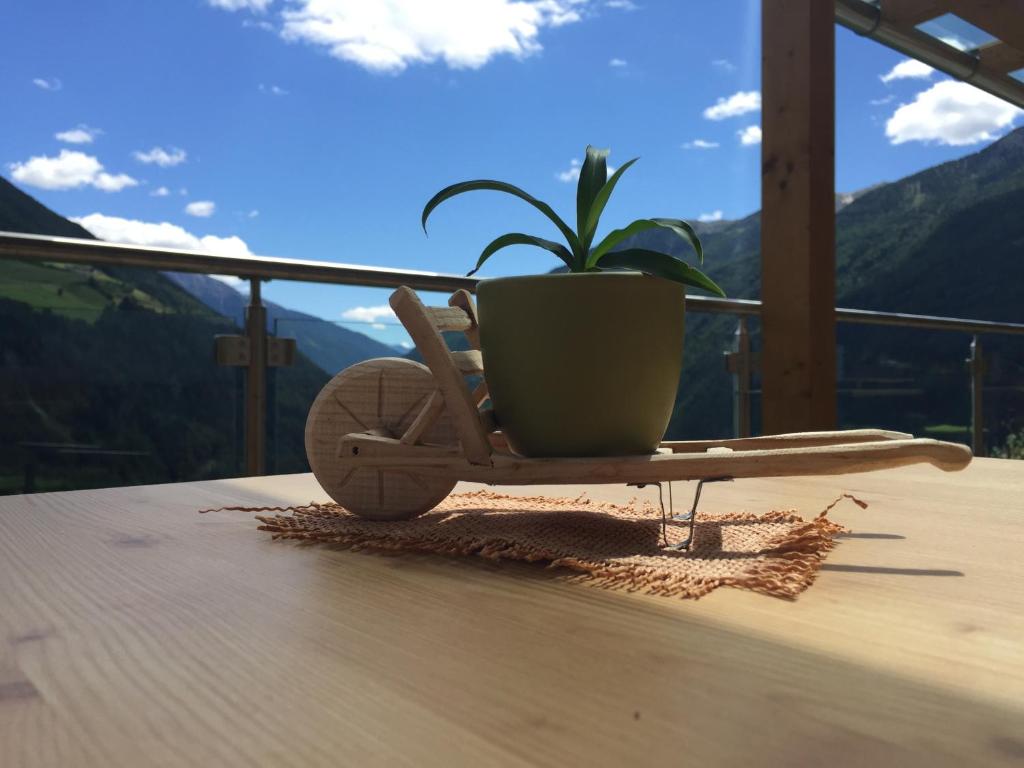 Widok na góry z tego apartamentu