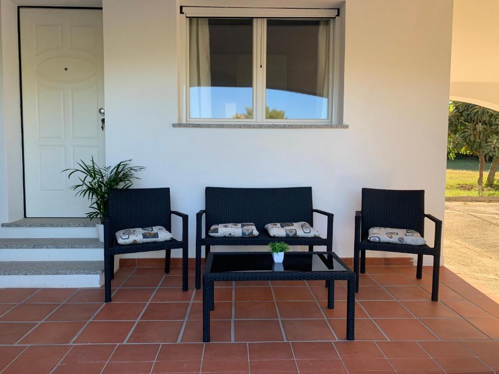 Posezení v ubytování B&B Hideaway Haven Villa