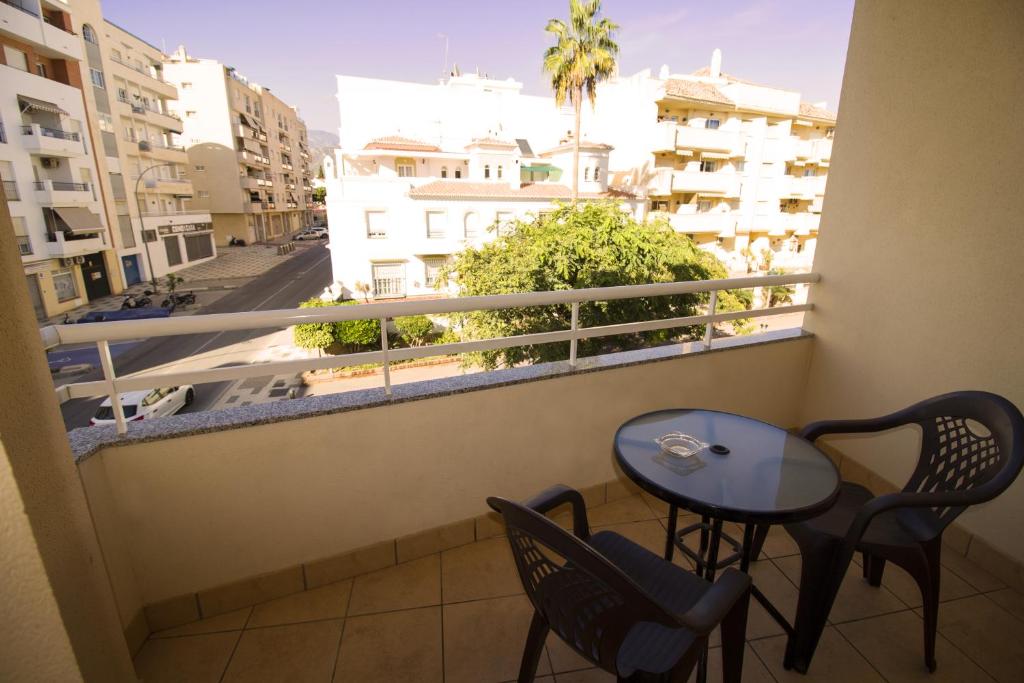 Balkon lub taras w obiekcie Apartamentos Turísticos Fercomar