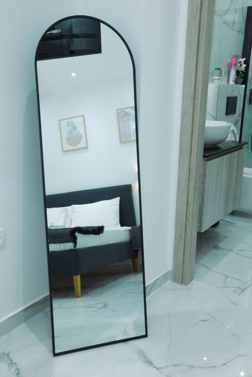 Koupelna v ubytování Apollo 2 bd Jacuzzi Suite