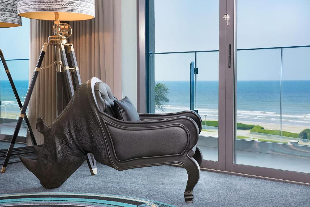 Nespecifikovaný výhled na moře nebo výhled na moře při pohledu z hotelu
