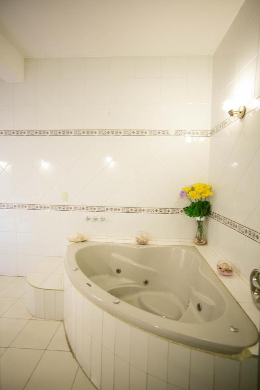 Koupelna v ubytování Hotel Santo Domingo