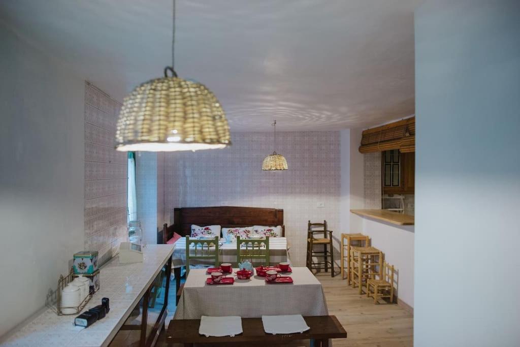 Posezení v ubytování Casa Rural Valle de Tena