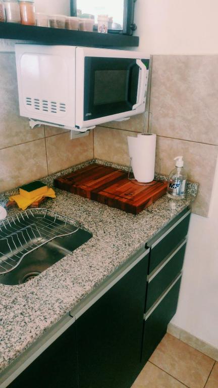 Kuchyň nebo kuchyňský kout v ubytování Soño Lugar