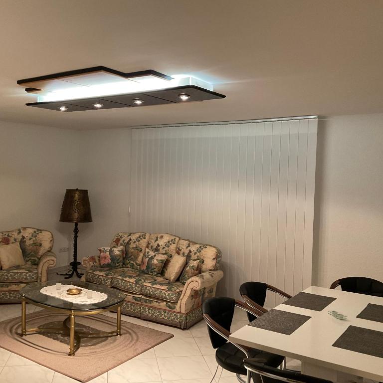 Posezení v ubytování Apartment Traumzeit