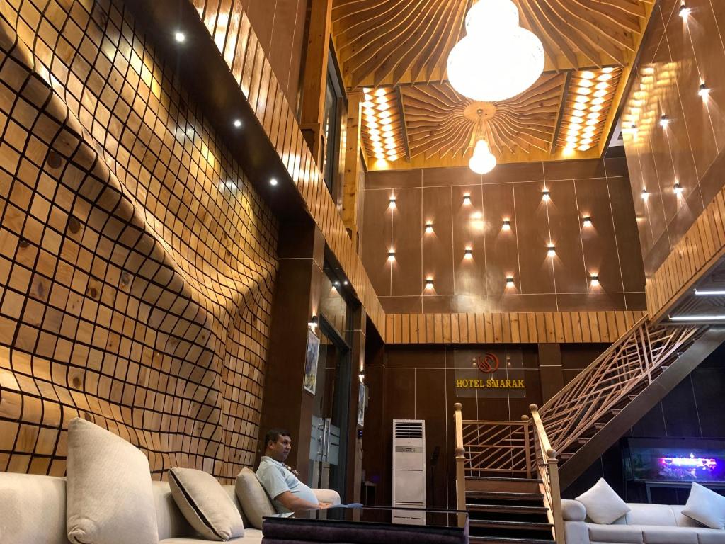 Istumisnurk majutusasutuses Hotel Smarak