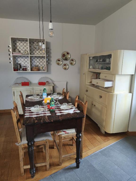 Kuchyň nebo kuchyňský kout v ubytování Casa Etrusca