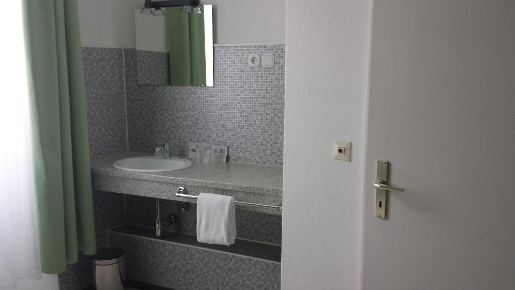 Koupelna v ubytování Hotel Krone Rüdesheim