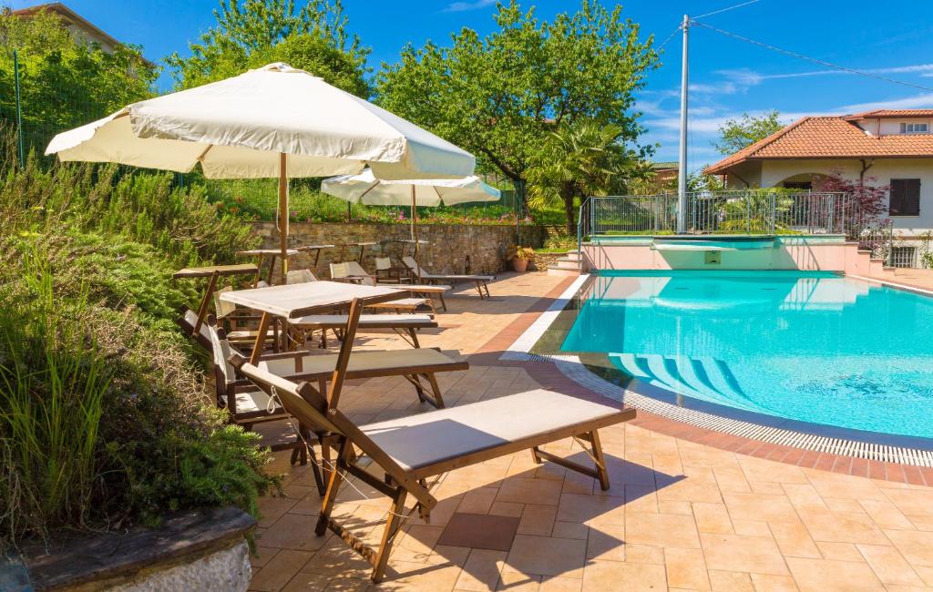 Bazén v ubytování Hotel Il Buongustaio nebo v jeho okolí