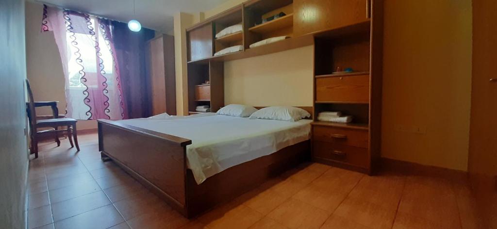 Postel nebo postele na pokoji v ubytování Enki's Guesthouse