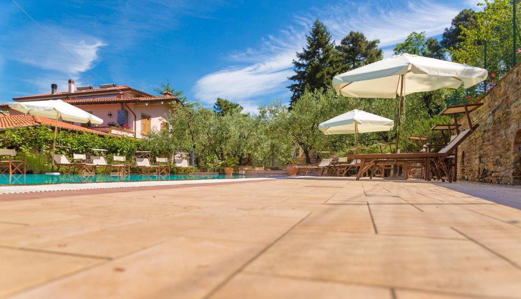 Bazén v ubytování Hotel Il Buongustaio nebo v jeho okolí