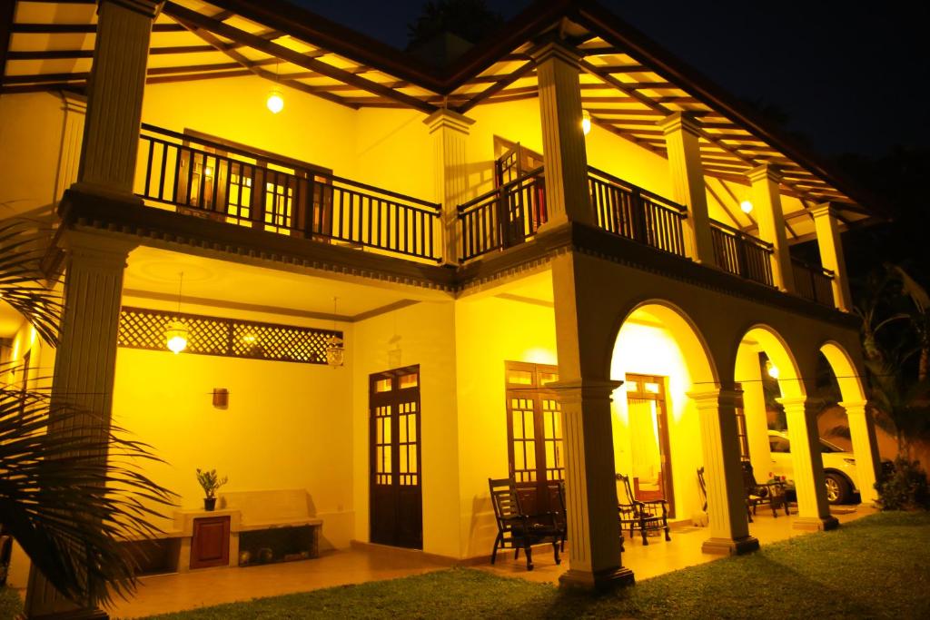 Budova, kde se bed and breakfast nachází