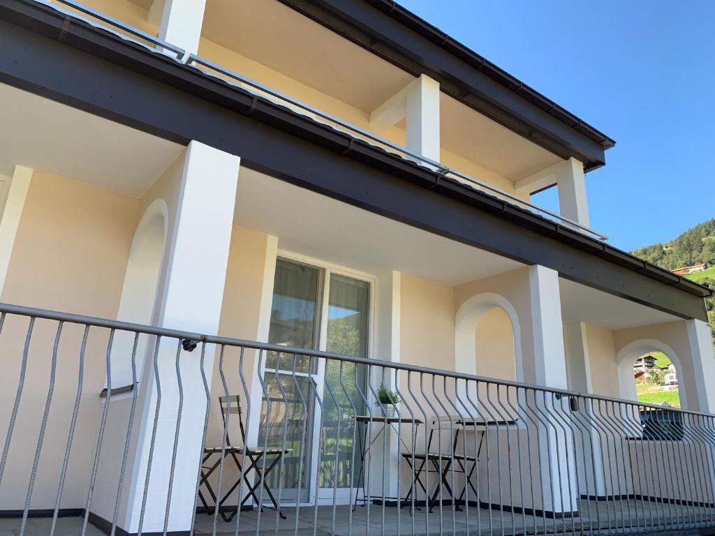 Balkón nebo terasa v ubytování Fliess Apartment