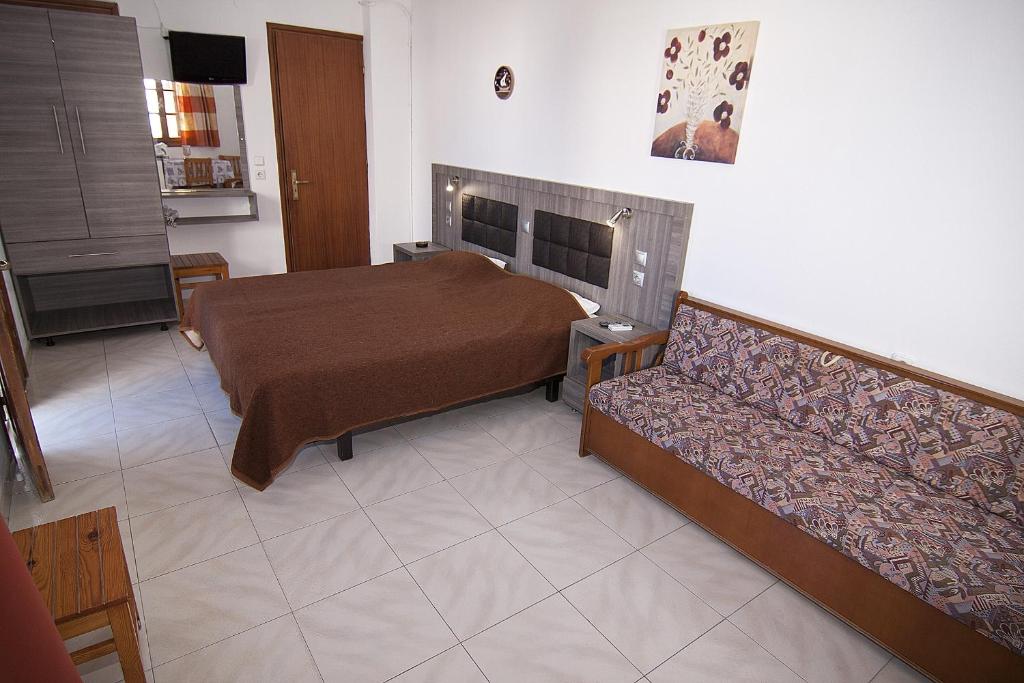 Posezení v ubytování Lindos Panorama