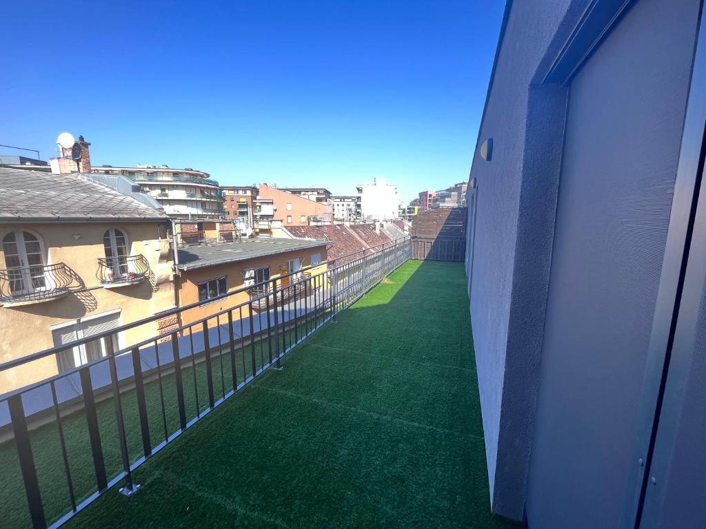 Budova, v ktorej sa apartmán nachádza