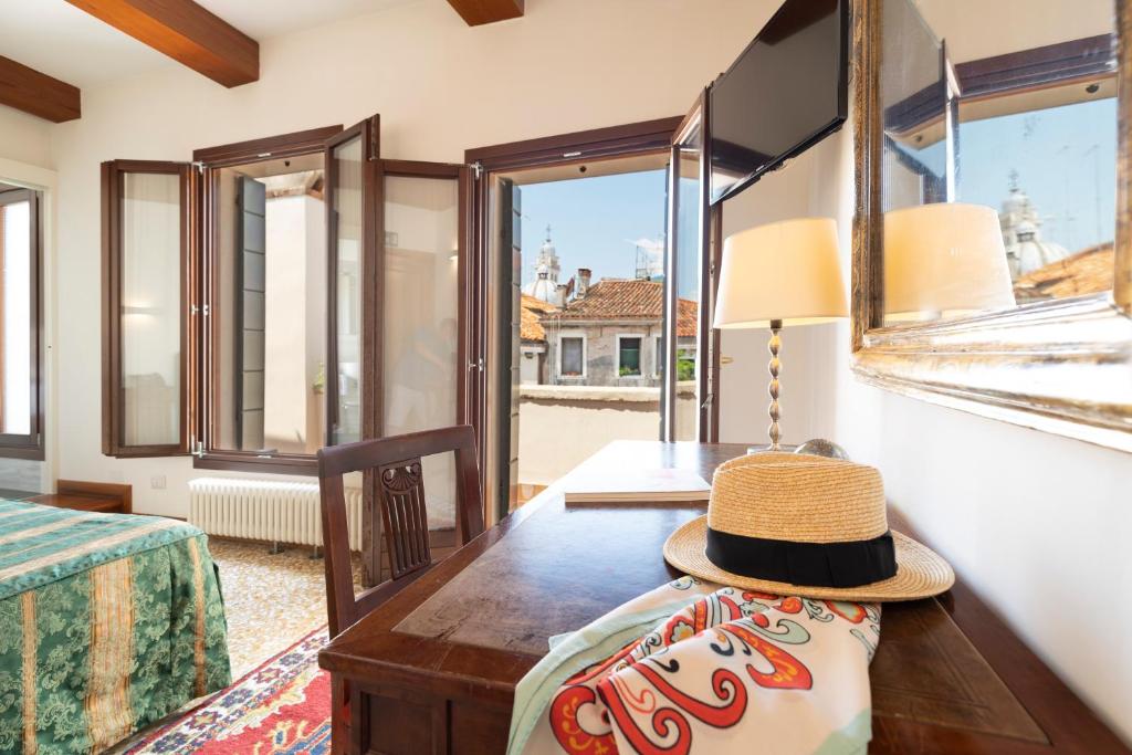 Posezení v ubytování Palazzo Schiavoni Residenza d'epoca & Suite-Apartments