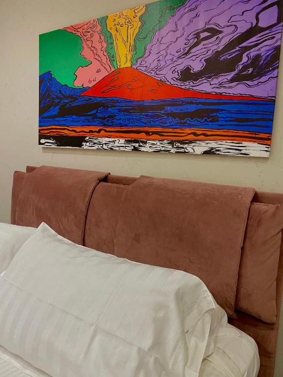 Postel nebo postele na pokoji v ubytování Le Colonne B&b