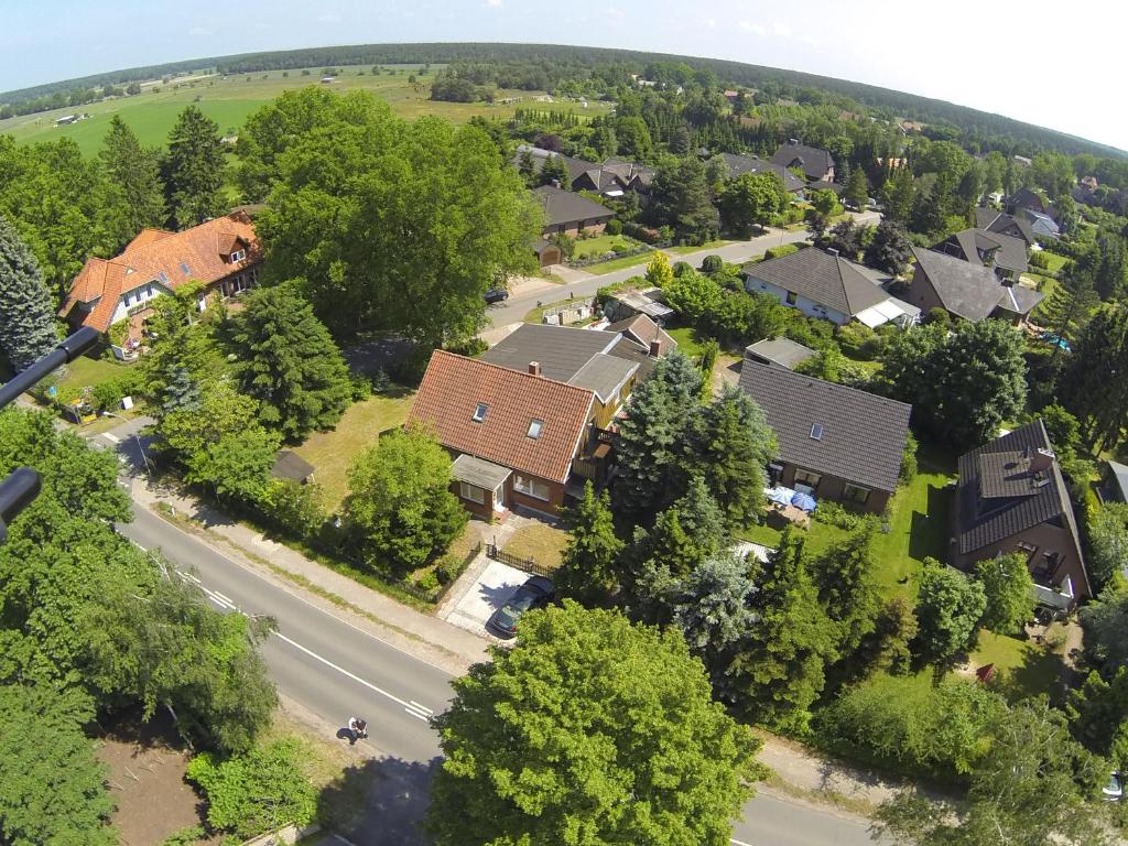 Letecký snímek ubytování Ruhepol für Mensch & Tier in der Lüneburger Heide