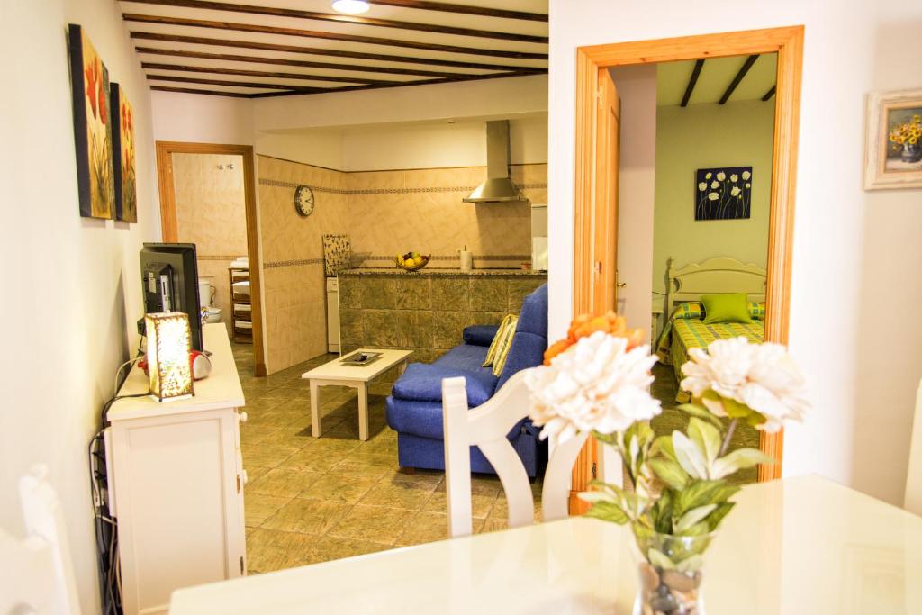 Kuchyň nebo kuchyňský kout v ubytování Apartamentos Casamonteymar