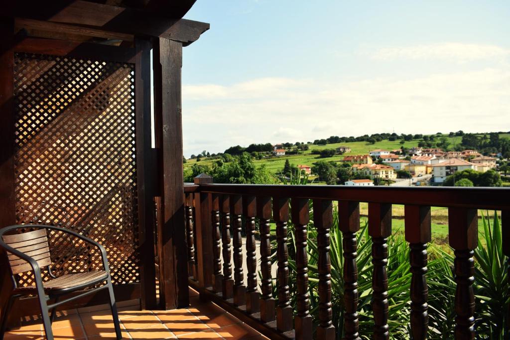 Un balcón o terraza de Hotel Spa San Marcos