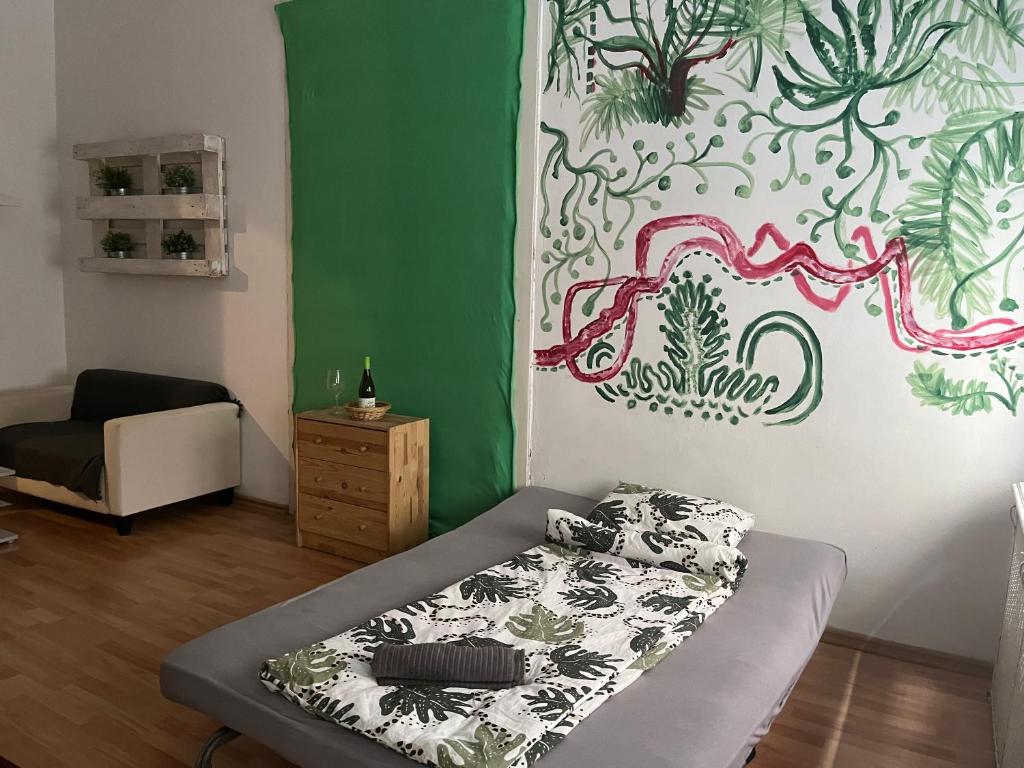 A bed or beds in a room at Palace district rooms