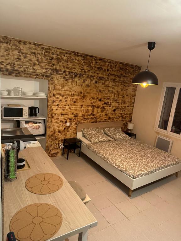 Η κουζίνα ή μικρή κουζίνα στο Studio provençale