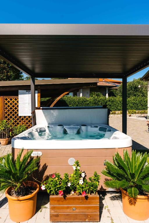 Basen w obiekcie B&B Spina Verde lub w pobliżu