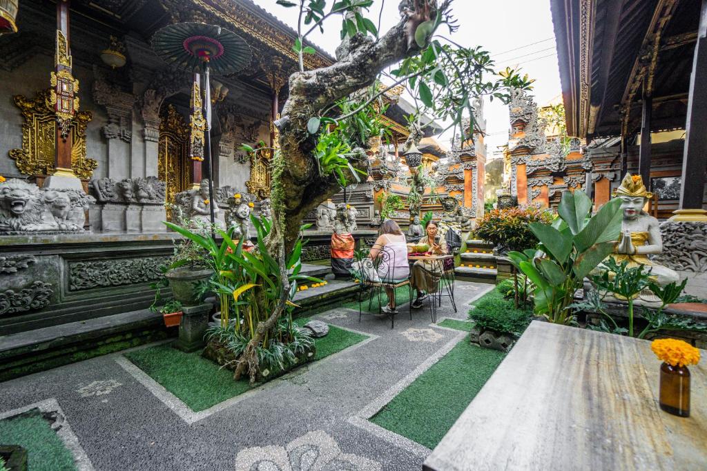 Zahrada ubytování D'Ubud House