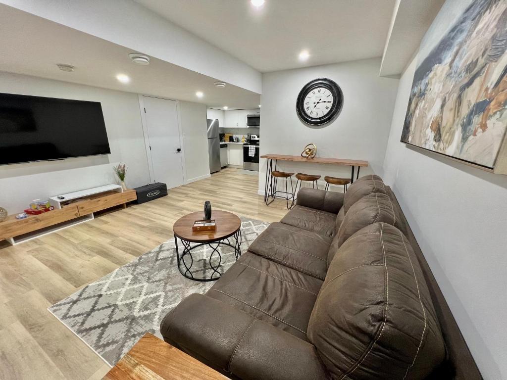 TV a/nebo společenská místnost v ubytování Vinash Luxury Suite