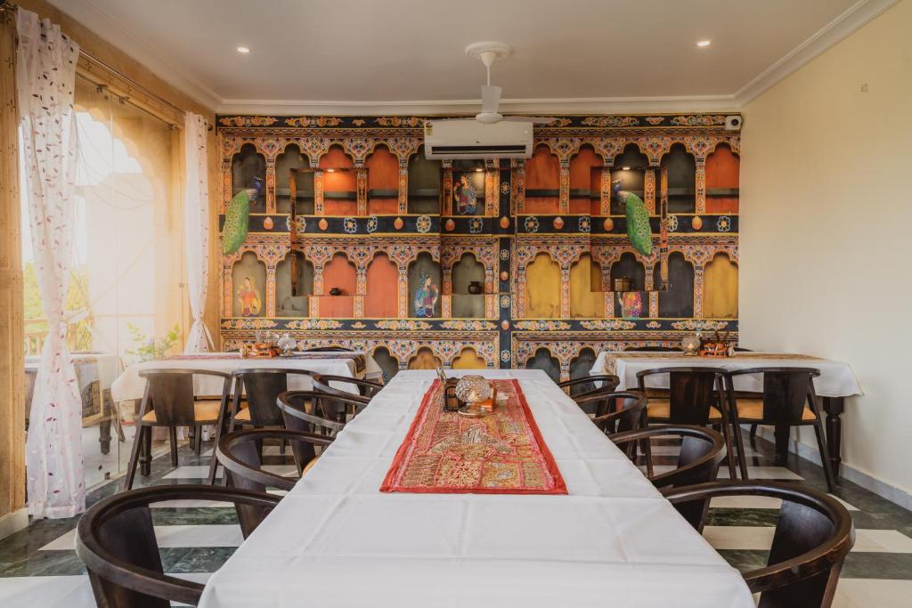 Posezení v ubytování Hotel Meri Haveli