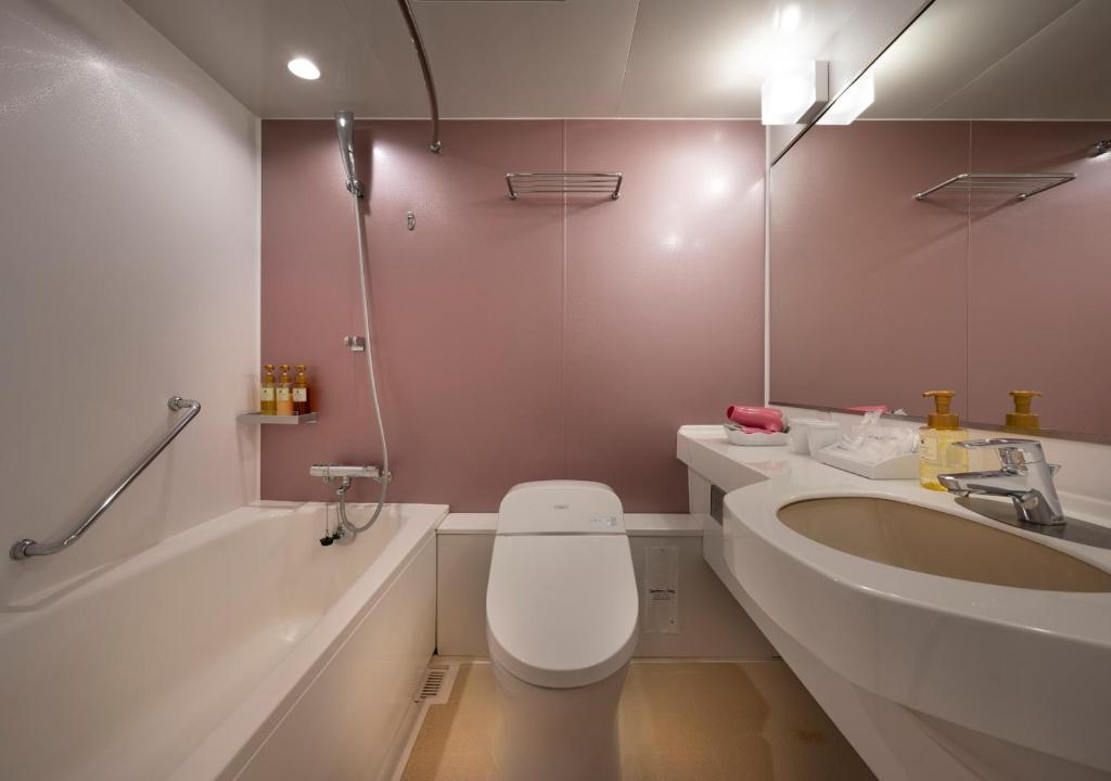 Koupelna v ubytování Meitetsu Komaki Hotel
