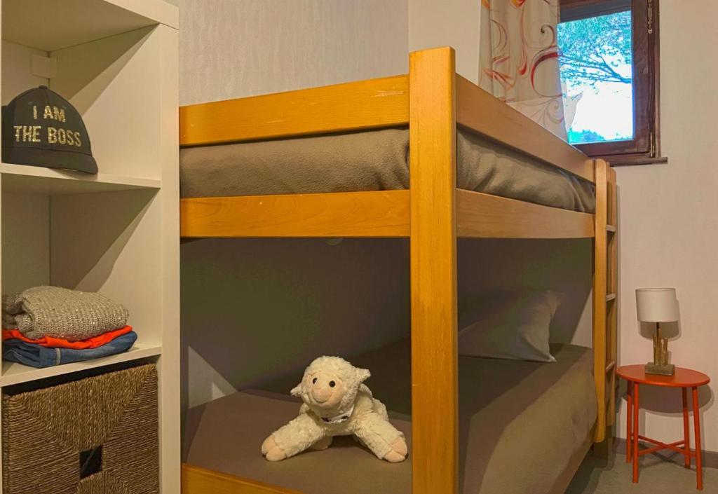 Palanda nebo palandy na pokoji v ubytování U FARNIENTE