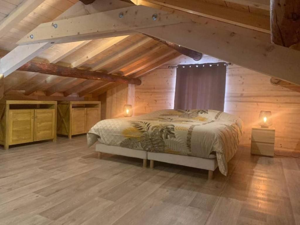 Postel nebo postele na pokoji v ubytování Logement entier: appartement.