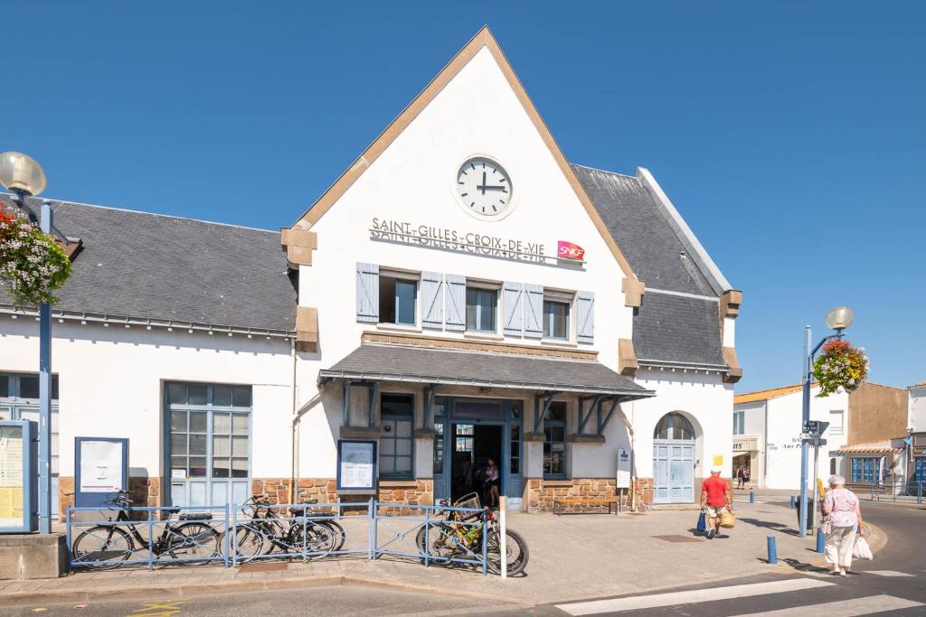 Jazda na bicykli v okolí ubytovania Saint-Gilles-Croix-de-Vie, Charmant appartement 4pers 'O MERCADO'
