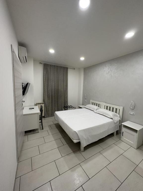 Koupelna v ubytování Hotel Le Rose