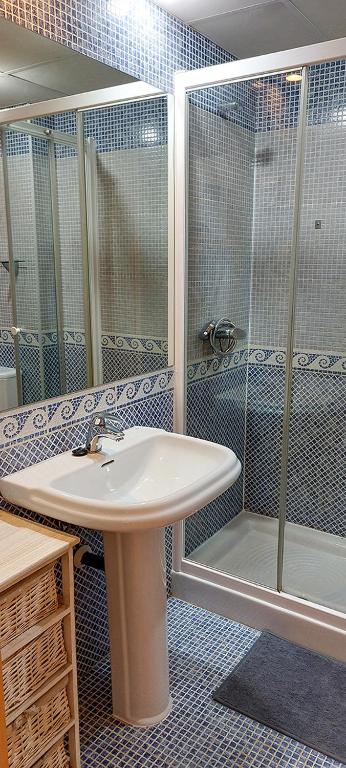 Koupelna v ubytování Apartamento 1