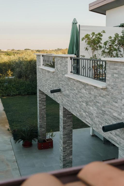 Balkón nebo terasa v ubytování Tana del Riccio