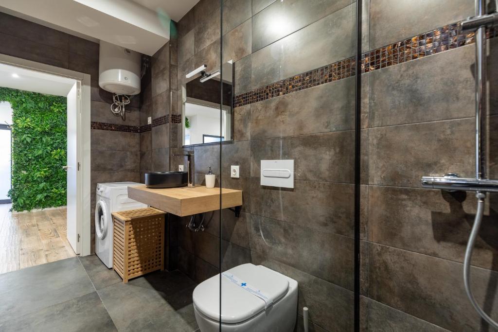 Kúpeľňa v ubytovaní ApartUP Ruzafa Vertical