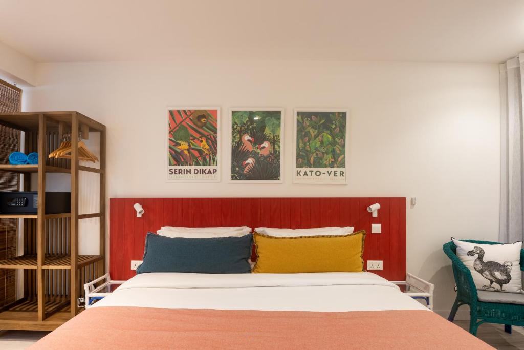 Кровать или кровати в номере Dodo Square Residence