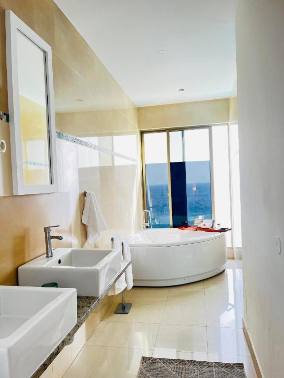 Koupelna v ubytování Fogo Boutique Hotel