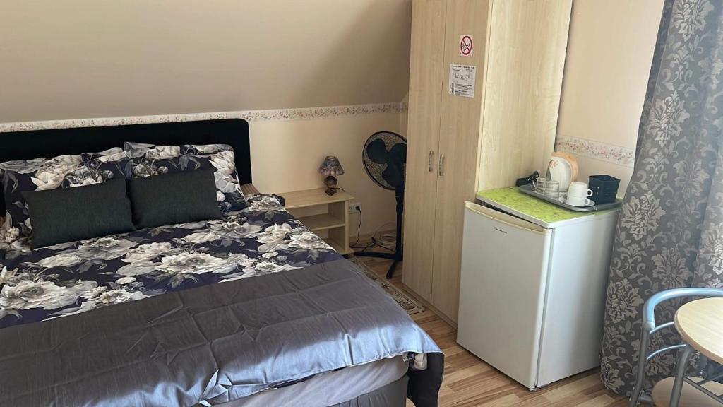 Postel nebo postele na pokoji v ubytování Lana House