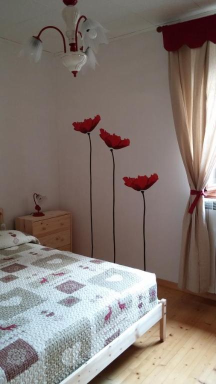 Posteľ alebo postele v izbe v ubytovaní B&b Zita